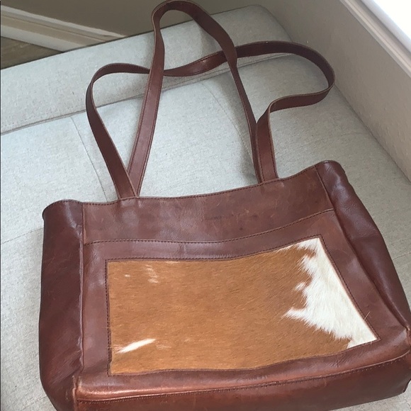 Texan Leather shoulder bag - Picture 2 of 11